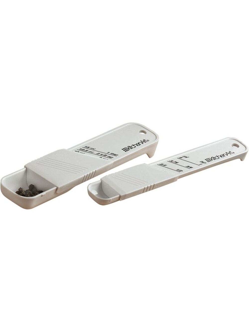 KitchenArt Adjust-A-Teaspoon & Adjust-A-Tablespoon Adjustable Measuring Spoon